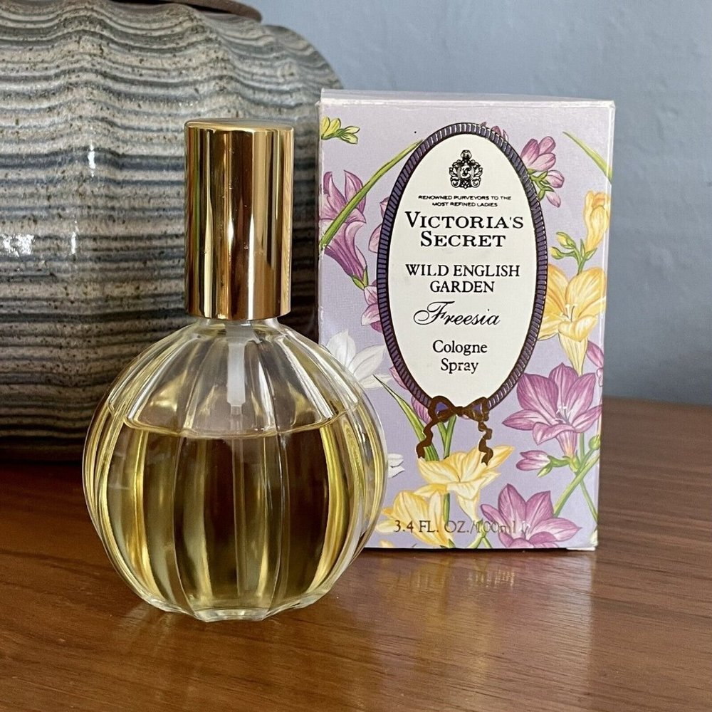 Victoria's Secret Garden Freesia Cologne Spray 3.4 Oz. Vintage Gryphon RARE